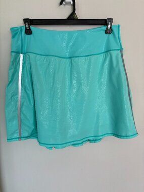 Crowned Athletics Tennis Skort XXXL Teal Athletic Built In Shorts Pickleball
